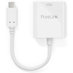 PureLink Adapter IS200 USB Type-C - DisplayPort, white