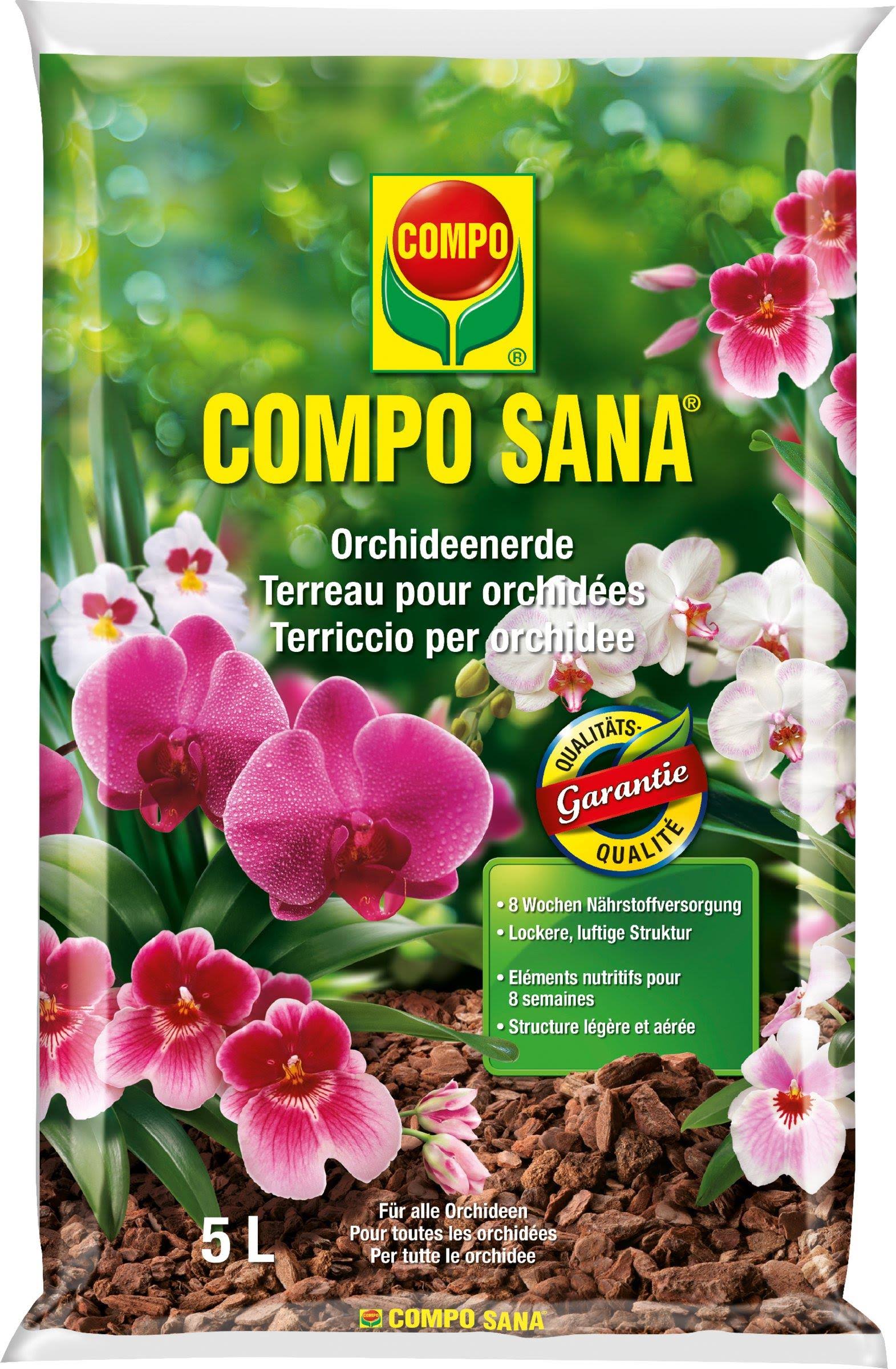 Compo / Terriccio per orchidee Gesal Sana 5L 49636 - acquista su