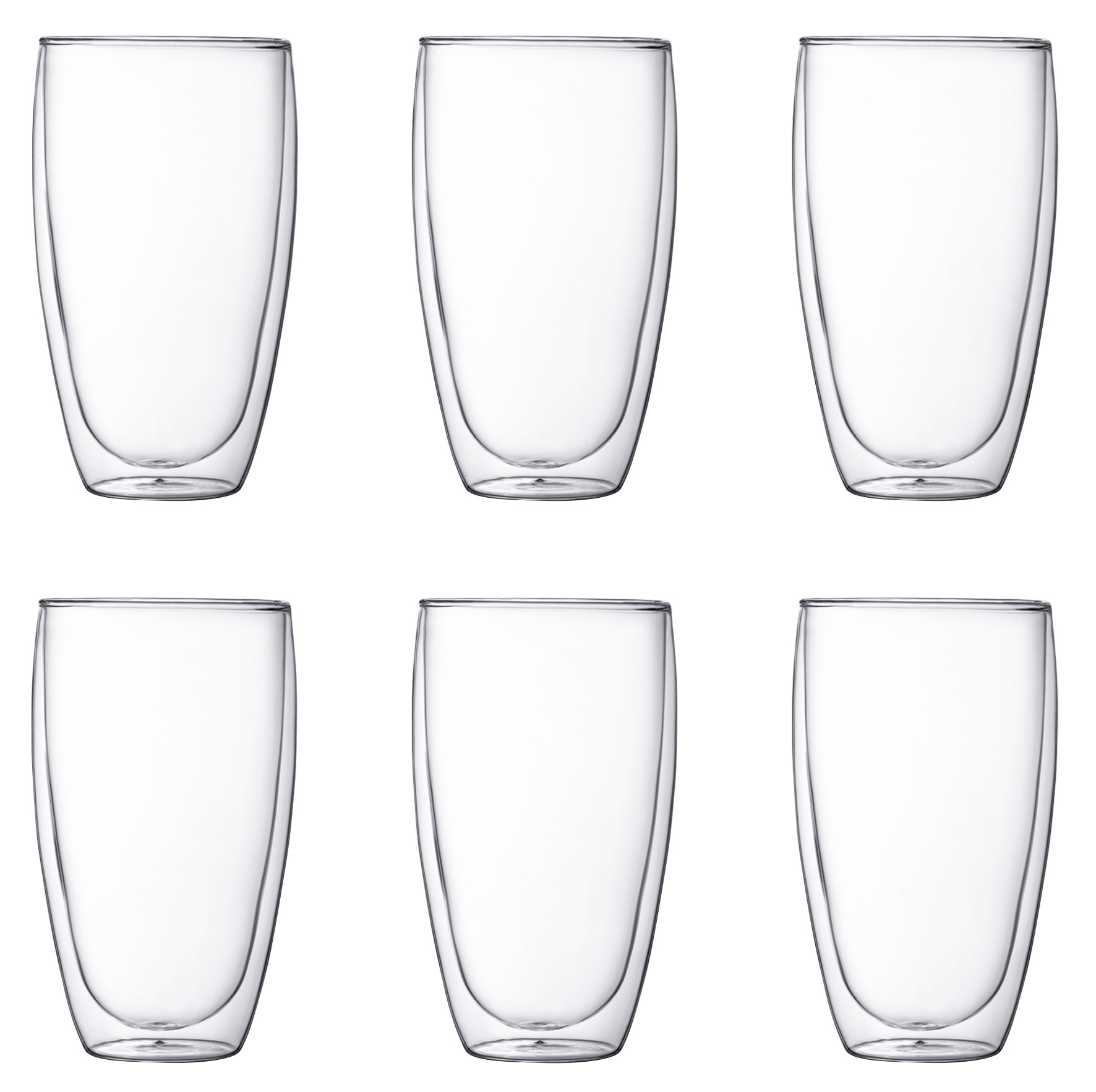 Bodum Glass Pavina double-walled 6pcs 0 