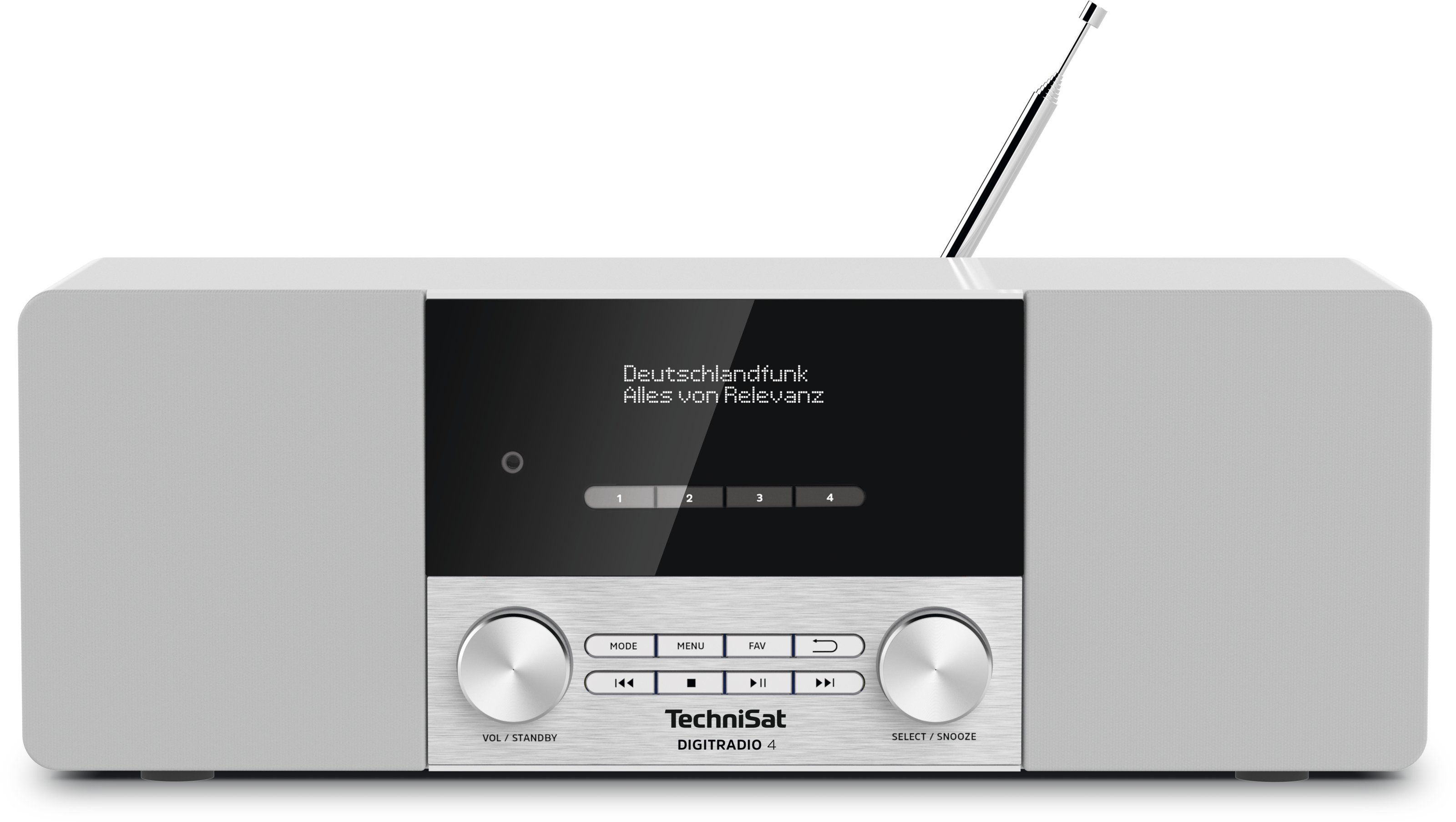 Technisat DigitRadio 4 Weiss - Digitalradio Premium bei