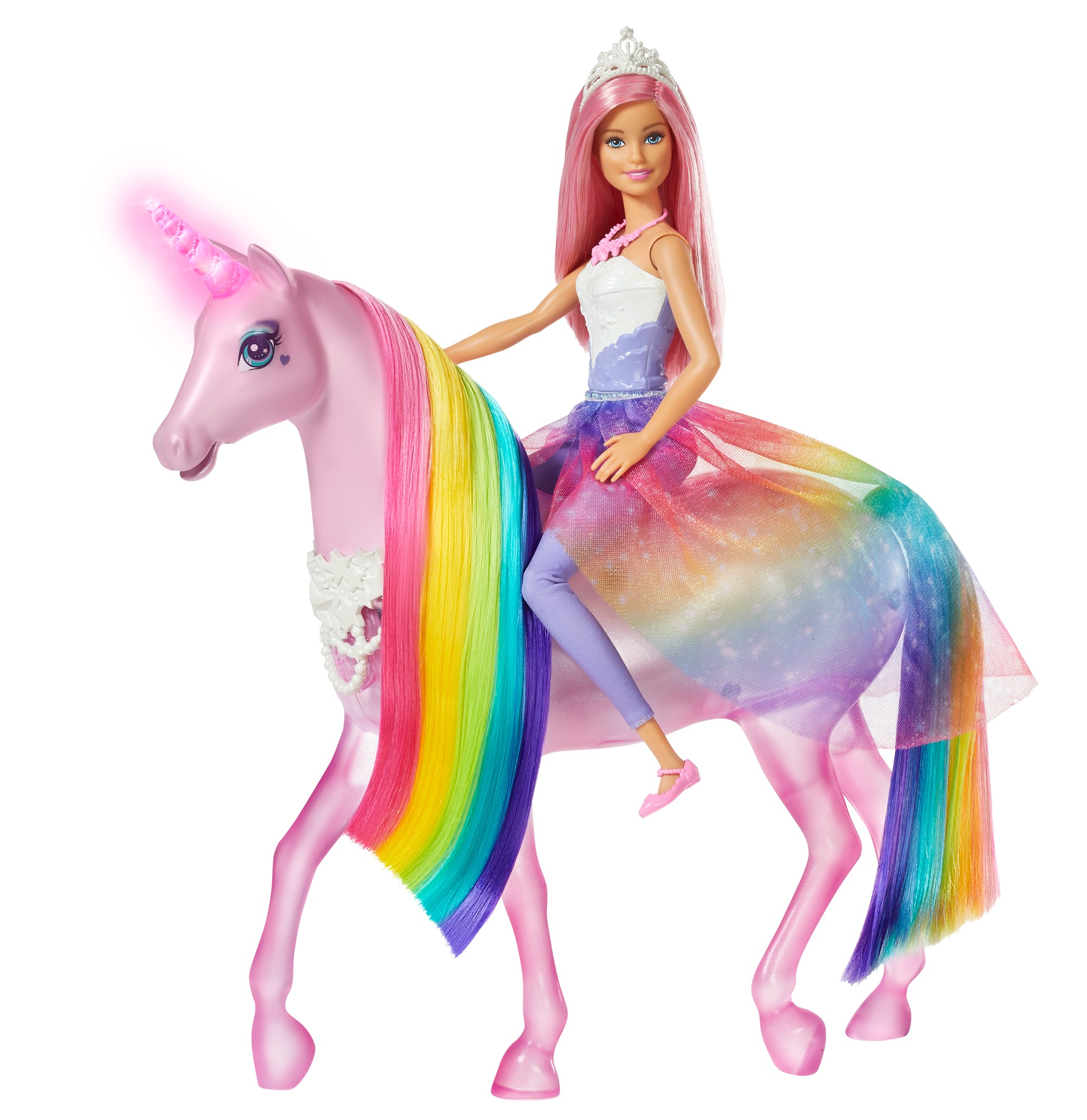 Barbie Licorne de lumière magique magique - acheter chez
