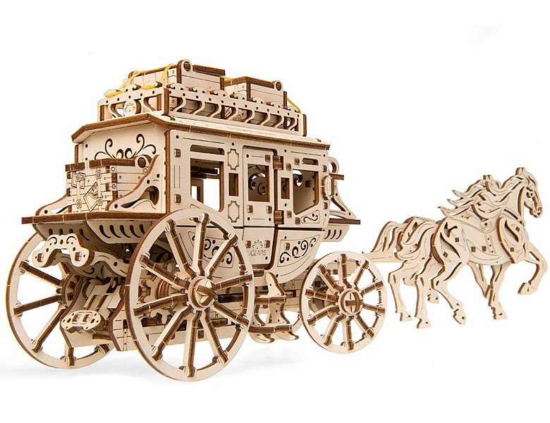 Ugears Stagecoach (248parts)