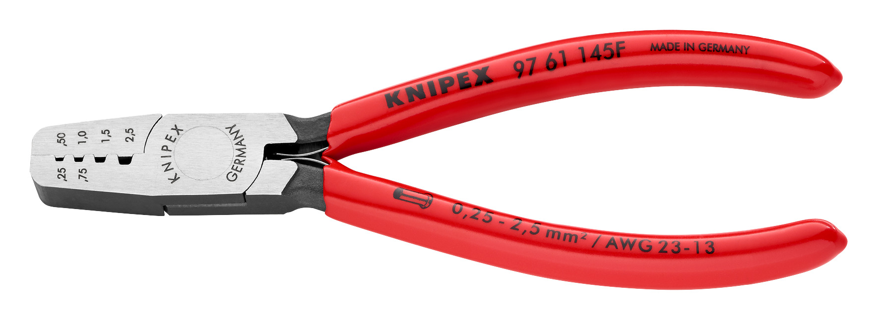 Knipex Pince à sertir, 145 mm 97 61 145 F - acheter chez