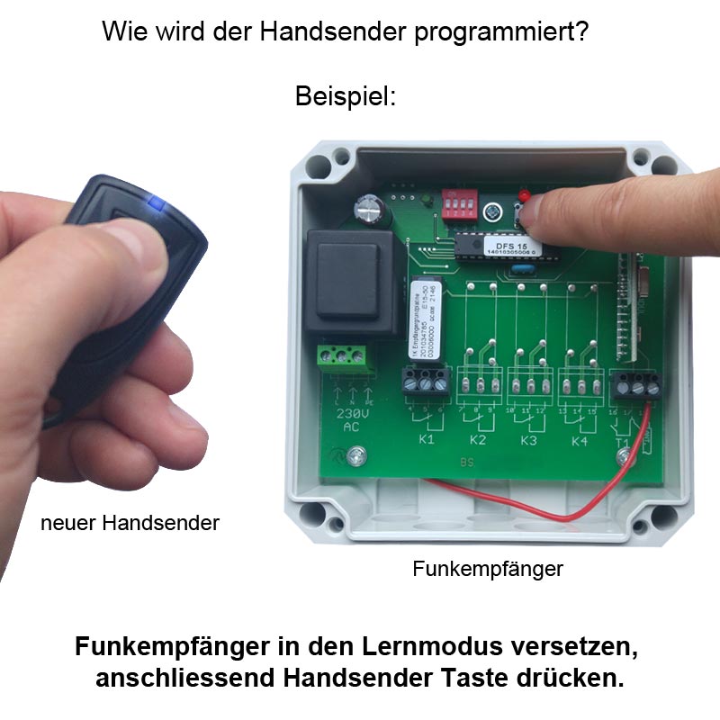 Ditec BIXLP2 433 MHz 2 Kanal Handsender Buchmann Direct Electronics AG Ditec BIXLP2 433 MHz 2 Kanal Handsender Buchmann Direct Electronics AG