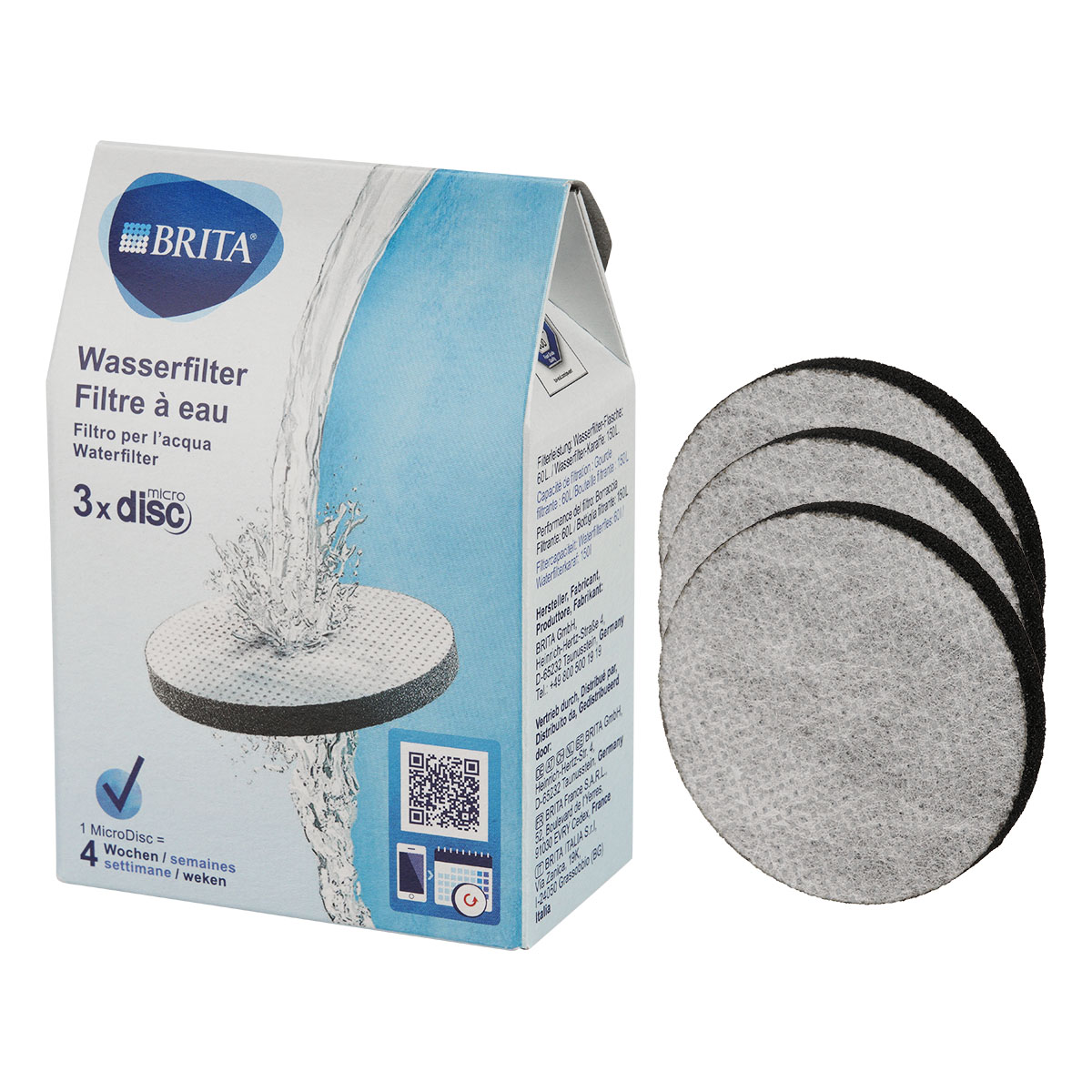 Brita 3 x Water filter Micro Disc 3er