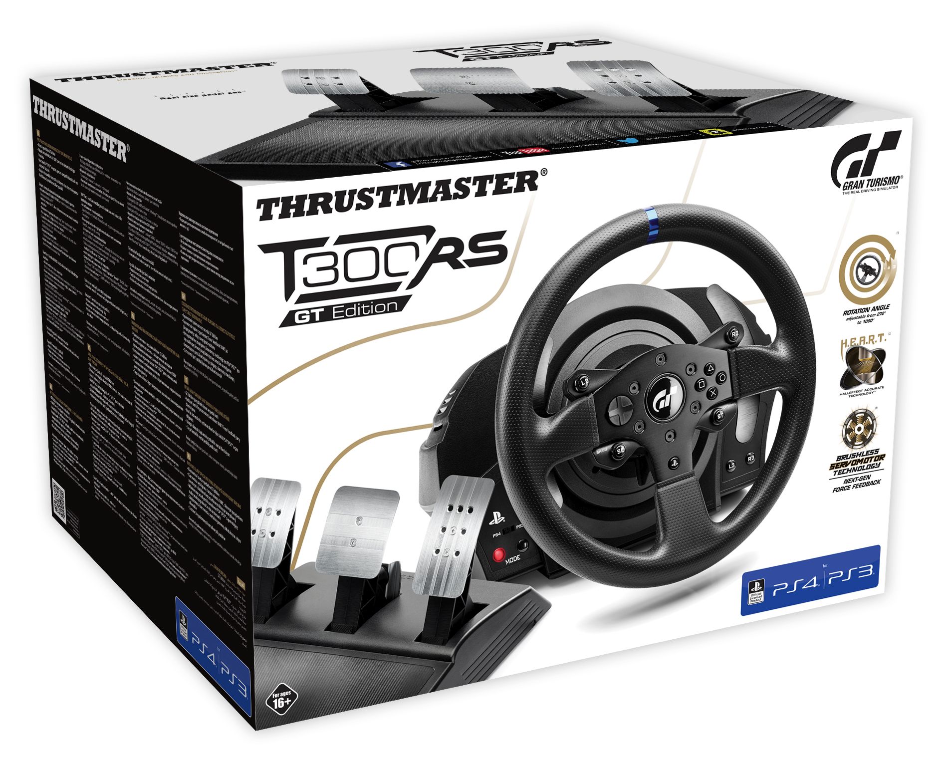 Thrustmaster T300 RS GT Racing Wheel: Top Gaming Lenkrad