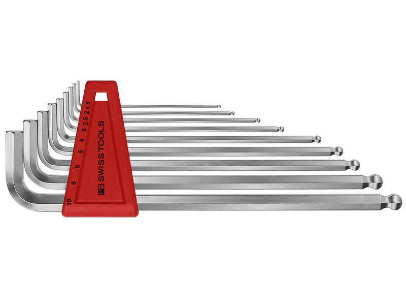 PB Swiss Tools Allen key set, ball socket PB 212.LH10 buy at buchmann.ch