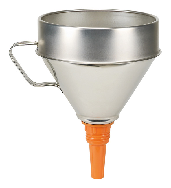 Pressol Petrol funnel 20cm made of sheet metal with sieve Buchmann