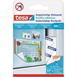 TESA Adhesive pads double-sided 60pcs