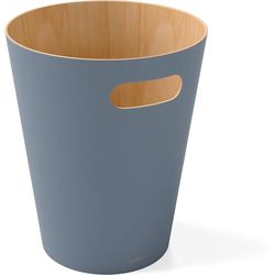 Umbra Woodrow Trash Can 7.5 l, Blue