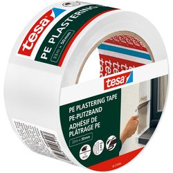 TESA PE tape, white, 33 m x 50 mm