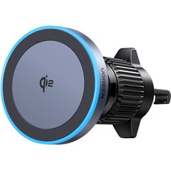 Ugreen Car Charger Magnetico 15W, Qi2 35970 BB Wireless, Supporto per Ventola d'Aria