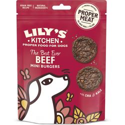 Lilys Kitchen Leckerli Beef Mini Burgers, 70 g