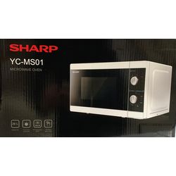 Sharp YC-MS01E-W Forno a microonde da 20 litri 800 W bianco