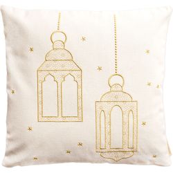Papierdrachen Ramadan cushion golden lanterns