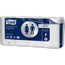 Tork Toilet Paper Advanced T4 110767 250 Sheets, 2-Ply 8 Pieces