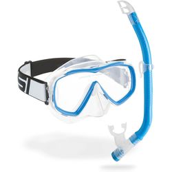 CRESSI Estrella Junior + Top Snorkel Combo Blue