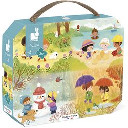 Sombo Jigsaw puzzle seasons 36 pieces. FSC