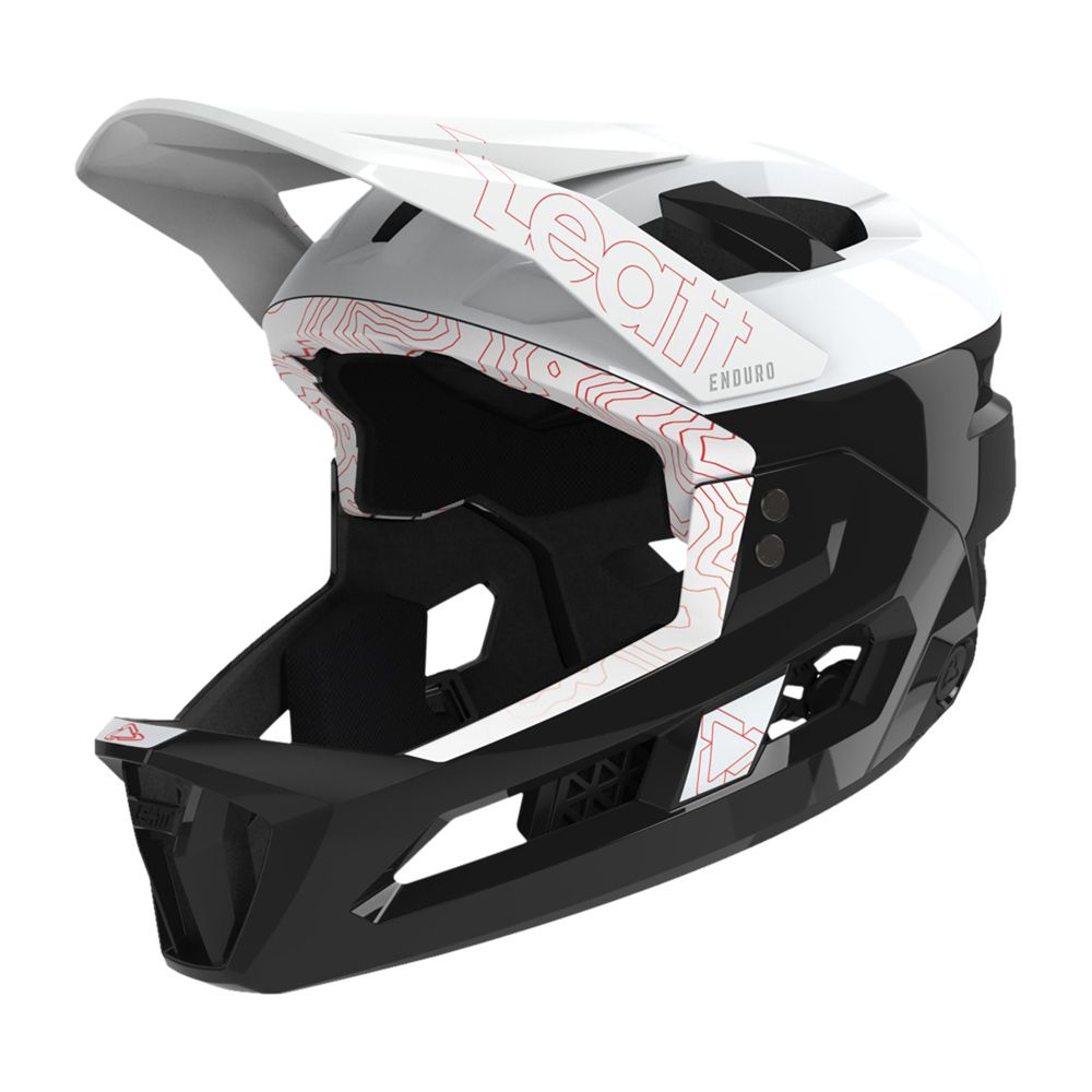Casco Leatt MTB Enduro 3.0 Blanc L - Top Safety