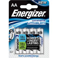 Energizer AA/L91 Ultimate Lithium 4-PACK