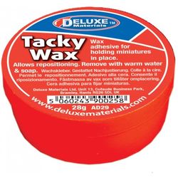 Deluxe Materials Modellbauklebstoff Tacky Wax 28 g, Weiss