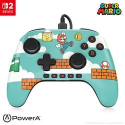 Power A Controller Wired Advantage NSGP0527-01 NSW2, Mario Time!