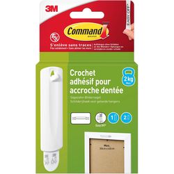 Command Hooks, 3 pieces, 2 kg, White