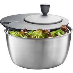 Gefu Salad spinner Rotare 25 cm, Black/Silver