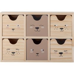 Bloomingville Display box Calle 27 x 18 x 8 cm, natural
