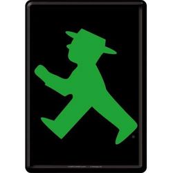 Nostalgic Art Postcard Ampelmann Green/Black