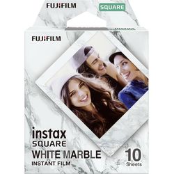 Fujifilm Sofortbildfilm Instax Square 10B White Marble