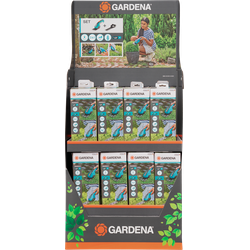 Gardena Set di forbici per erba e cesoie per arbusti ClassicCut Display