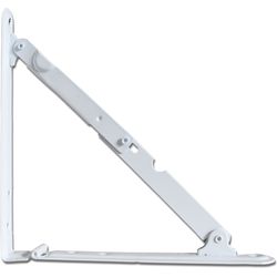 Puag Folding bracket white Load capacity 25kg 205 mm
