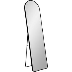 House Nordic Mirror Madrid 40 x 150 cm, Black