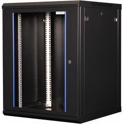 Wirewin Wall cabinet 600X600X12U Pro 3rd Gen 19 / 12U / Black