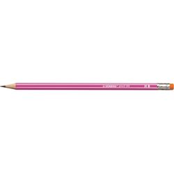 Stabilo Pencil 160 with eraser HB 2160/01HB pink