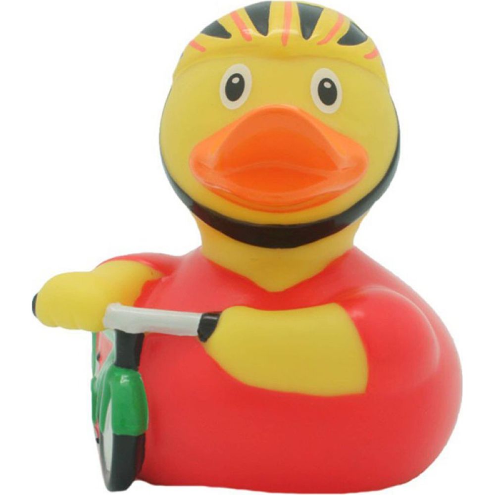 Sombo Duck cycliste 7,5 x 8,5 cm canard en caoutchouc Bild 1