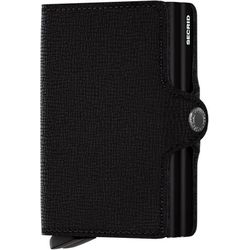 SECRID Portafoglio Twinwallet Crisple Nero
