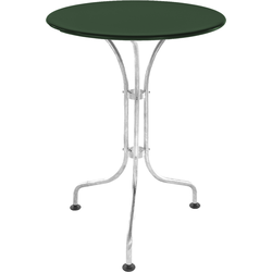 Schaffner Metal table St. Moritz ø60 - Hot dipped galvanized - Fir green