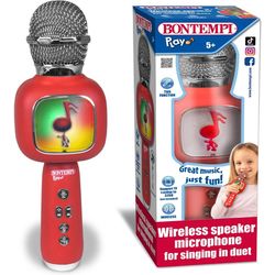 Bontempi Karaoke Microphone Red