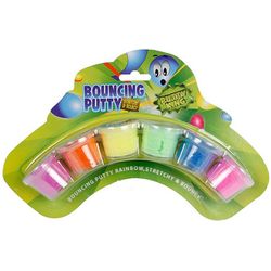 Noname Bouncing Putty 6 couleurs 6x12 grammes