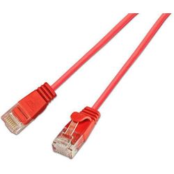 SLIM patchcord Cat 6, UTP, 3 m, Red