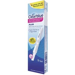 Clearblue schwangerschaftstest mit verfärbender spitze