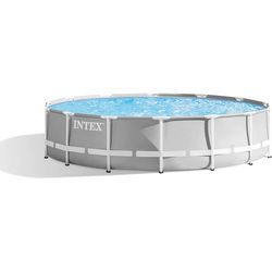 Intex Pool Prism Frame rund Ø 427x107cm