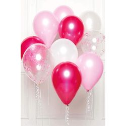 Amscan DIY Balloon Set Pink with 10 Balloons