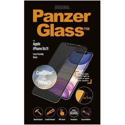 Panzerglass Displayschutz Cam Slider CF Privacy black iPhone XR/11