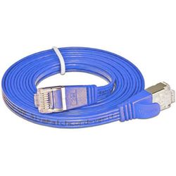 SLIM patchcord Cat 6, STP, 5 m, Blue