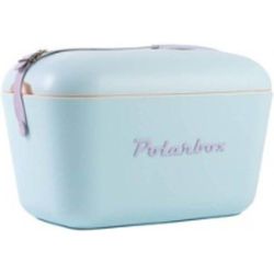 Polarbox Box frigo, 12 litri, design vintage 01.12POP-BL Blu baby