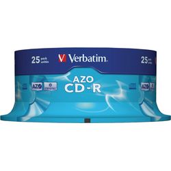 Verbatim CD-R AZO 700 MB, Spindel (25 Stück)