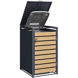 Contini Box per contenitori dei rifiuti 1-ante Antracite